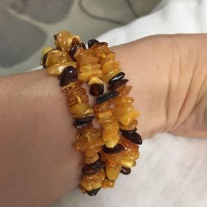 Beautiful amber bracelet